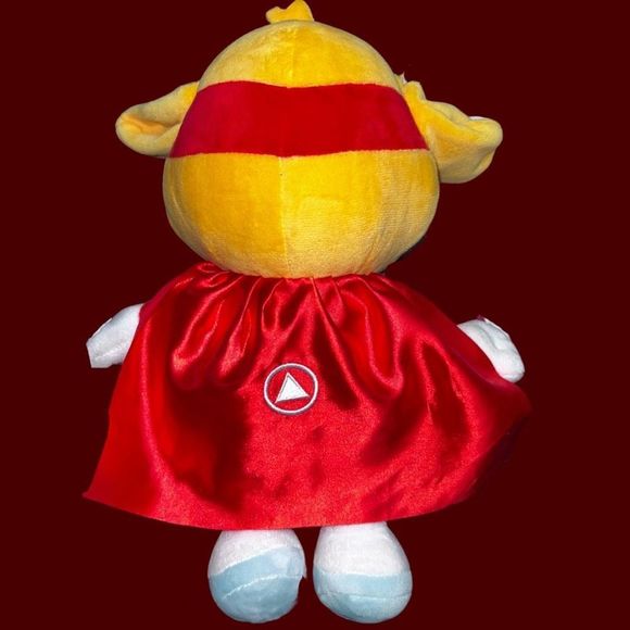 RARE NWOT Kiddopia Captain Kidd Plush Superhero Stuffed Toy 12” - Picture 3 of 3